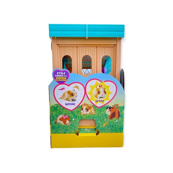 LITTLE LIVE PETS, Mama Surprise Soft Interactive Mama Guinea Pig & Her Hutch NEW - Picture 4 of 8